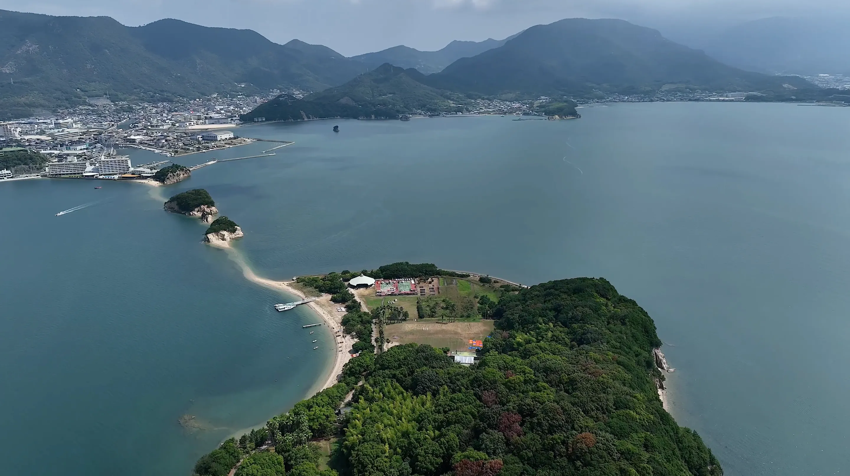 220813大余島／エンジェルロード／土庄東港