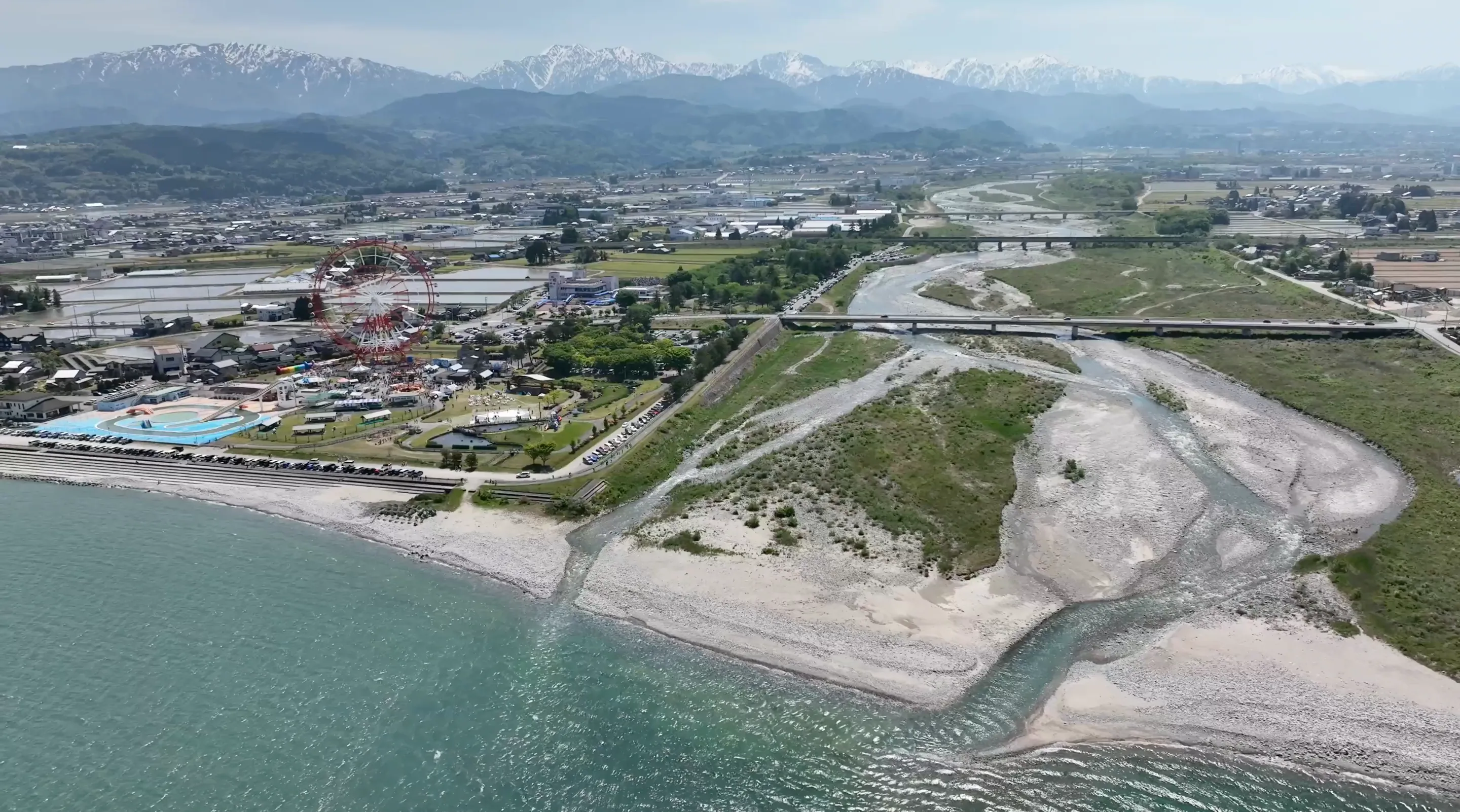 230505早月川河口／魚津港