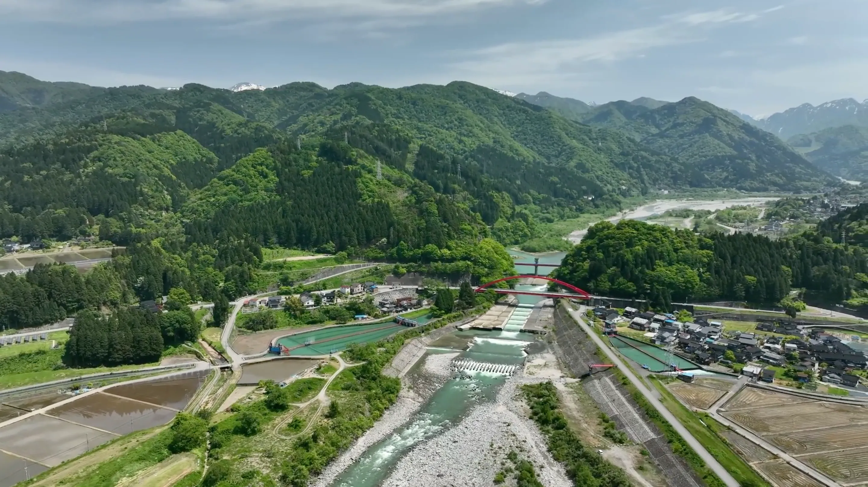 230505愛本橋／黒部川中流