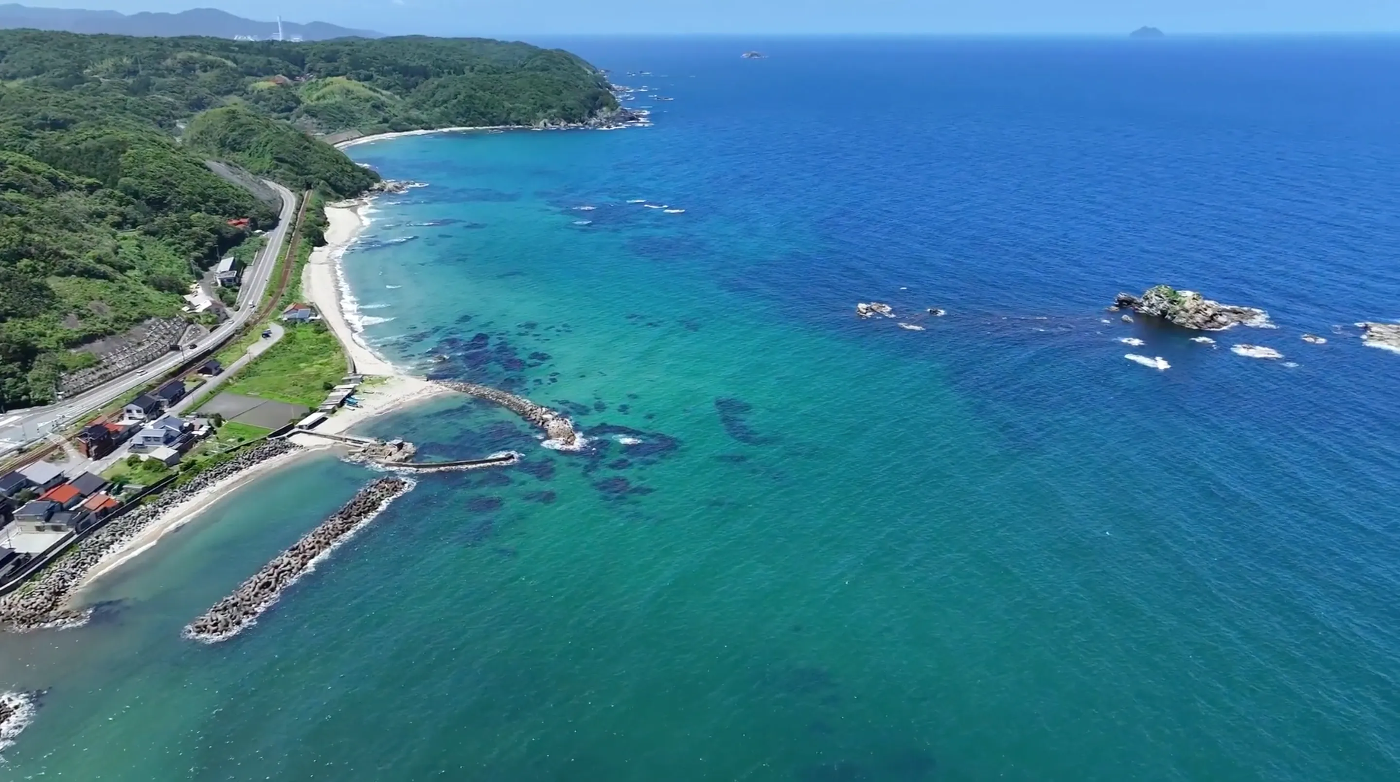 230603折居海水浴場／鞍島