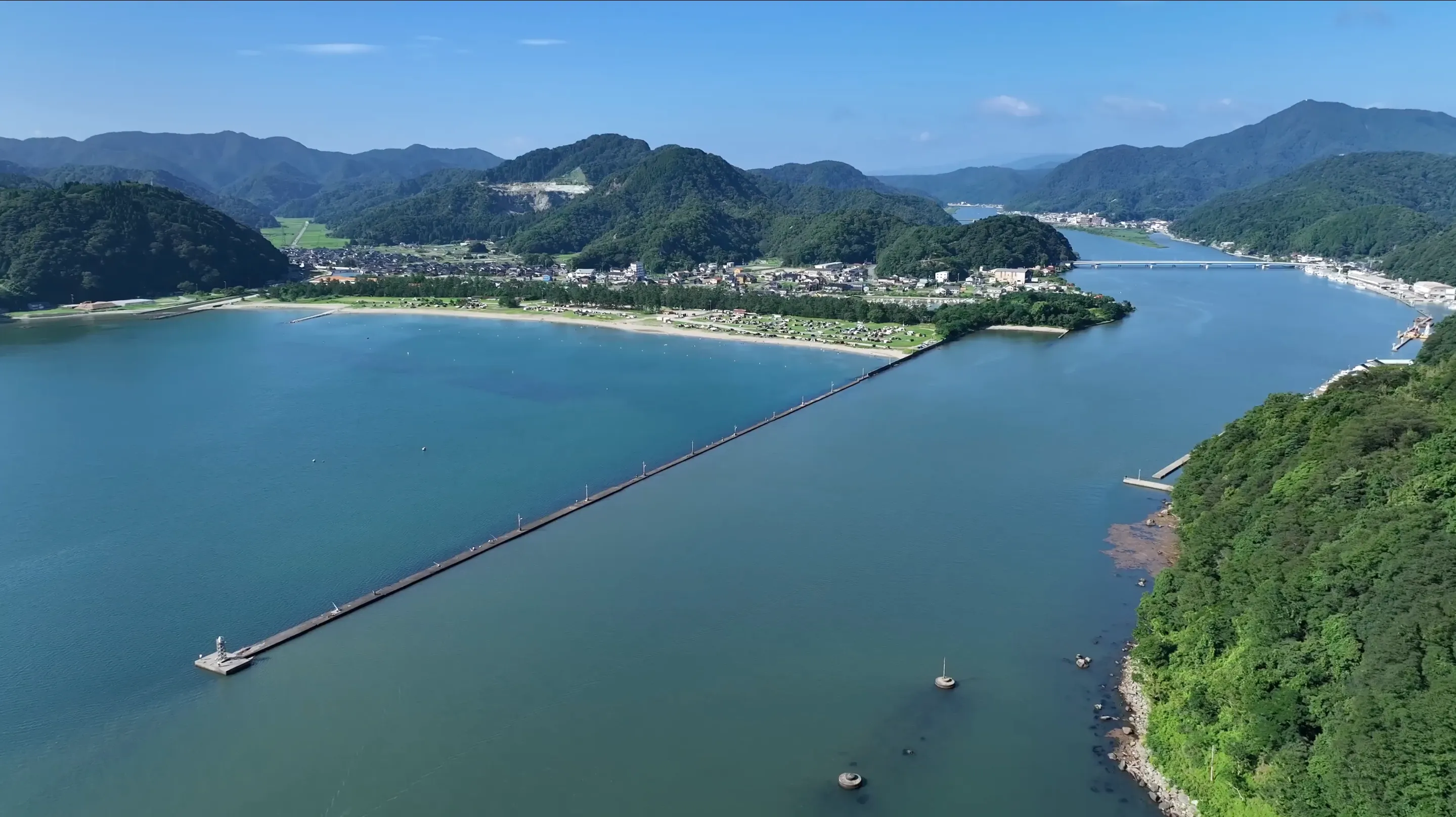 230716円山川河口／津居山湾