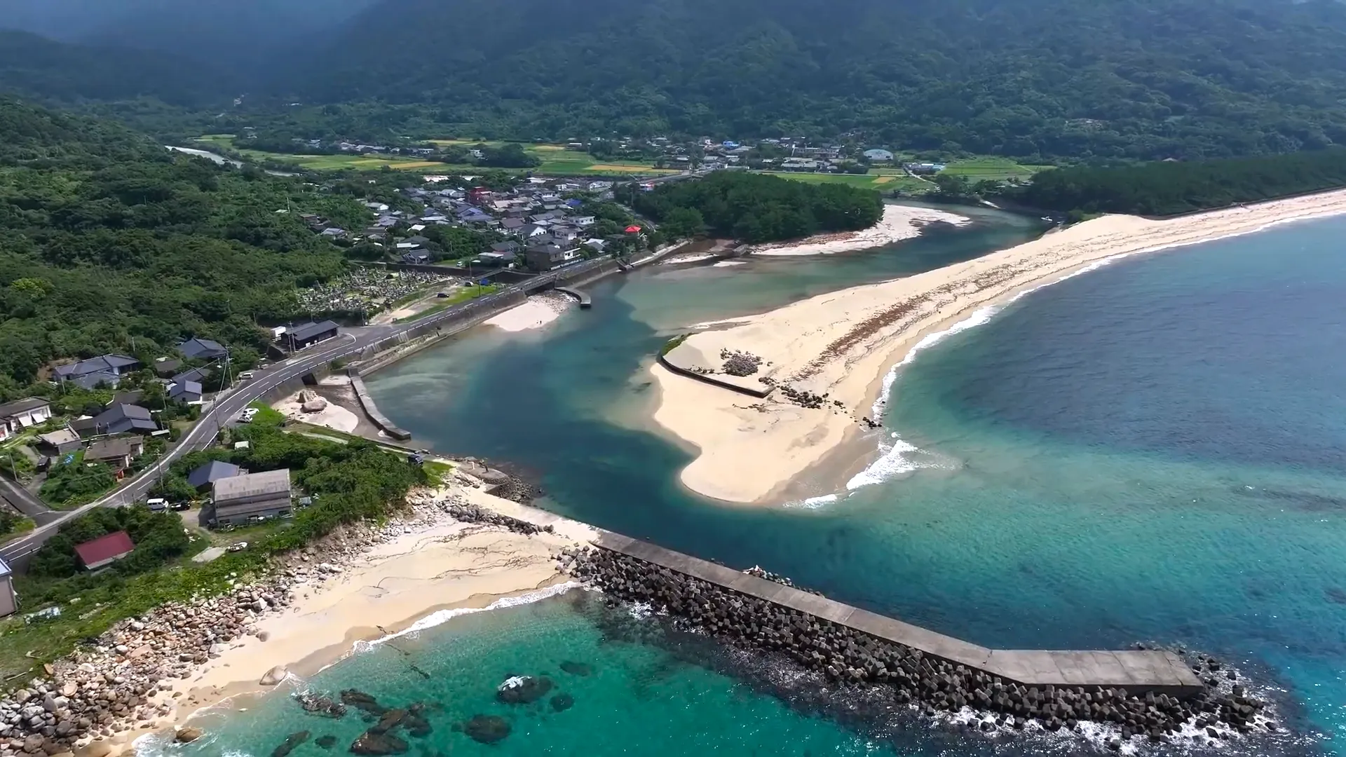 230813永田川河口／永田前浜