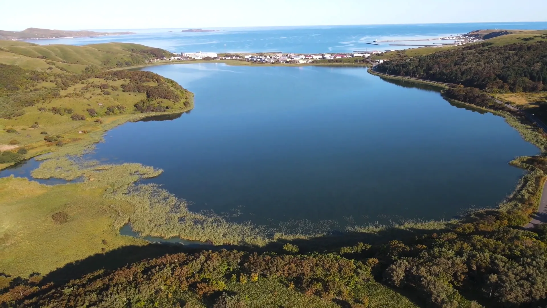 Tasik semula jadi di Hokkaido